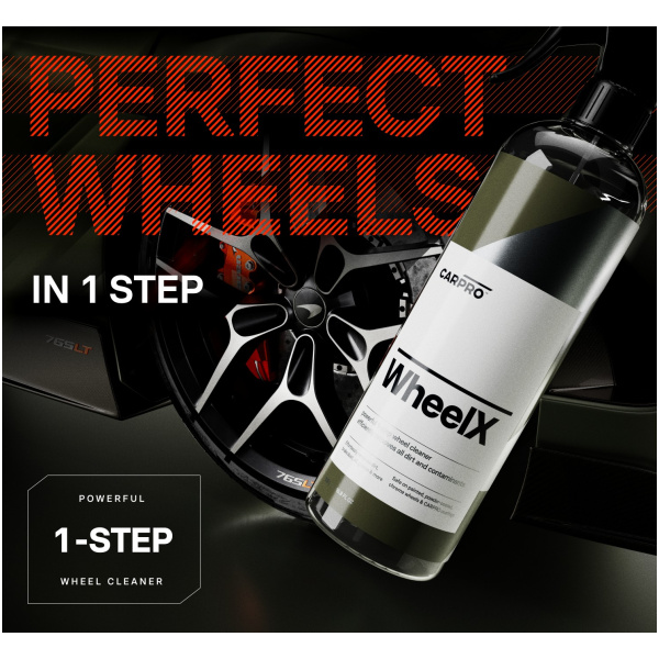 CarPro WheelX – Professionell Fälgrengöring för Enastående Resultat 500ml. 1 CarPro WheelX – Professionell Fälgrengöring för Enastående Resultat 500ml.