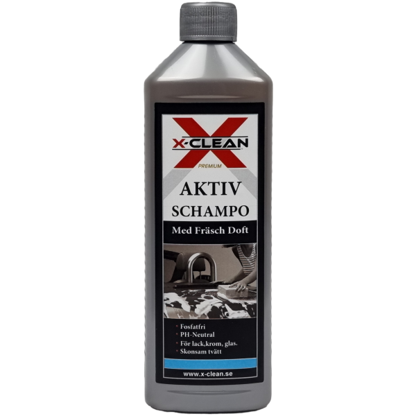 X-Clean Aktiv Schampo - Ultrakoncentrerat! 1 X-Clean Aktiv Schampo - Ultrakoncentrerat!