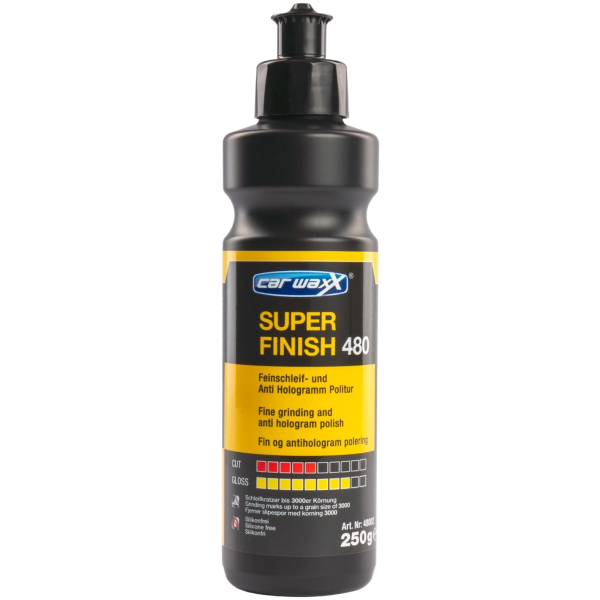 carwaxX Super Finish - Ultrafin glans, dammfri & silikonfri! 1 carwaxX Super Finish - Ultrafin glans, dammfri & silikonfri!